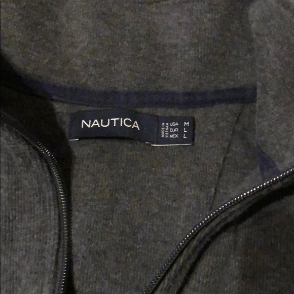 Nautica 1/4 Zip Sweater - Picture 2 of 3